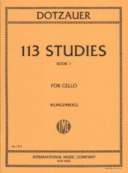 113 Studies, Vol. 1 - Cello Study