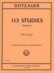 113 Studies, Vol. 1 - Cello Study