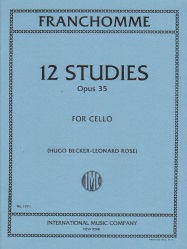 12 Studies, Op. 35 - Cello