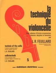 La Technique du Violoncelle (Technic of the Cello), Volume 5