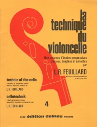 La Technique du Violoncelle (Technic of the Cello), Volume 4