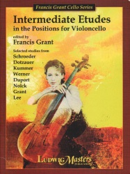 Intermediate Etudes in the Positions - Cello