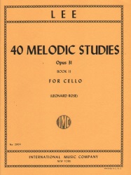 40 Melodic Studies, Op. 31, Volume 2 (Nos. 23-40) - Cello