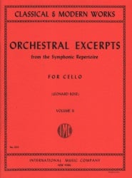 Orchestral Excerpts, Volume 2 - Cello