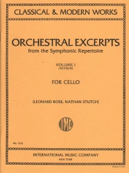 Orchestral Excerpts, Volume 1 - Cello