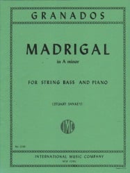 Madrigal in A minor - String Bass and Piano