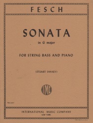 Sonata in G Major - String Bass and Piano