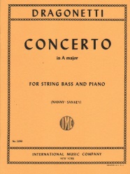Concerto in A major - String Bass and Piano