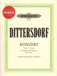 Concerto In E major, Krebs 172 (Book/CD) - String Bass and Piano