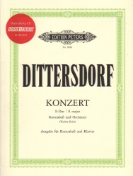 Concerto In E major, Krebs 172 (Book/CD) - String Bass and Piano