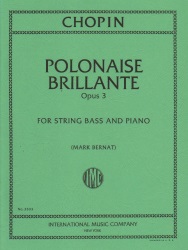 Polonaise Brillante, Op. 3 - String Bass and Piano