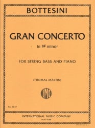 Gran Concerto in F-sharp minor - String Bass and Piano