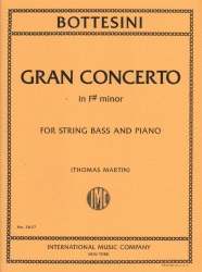 Gran Concerto in F-sharp minor - String Bass and Piano