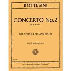 Concerto No. 2 in B minor - String Bass and Piano