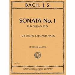 Sonata No. 1 in G major, S. 1027 - String Bass and Piano