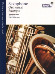 Royal Conservatory Saxophone Orchestral Excerpts