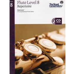 Royal Conservatory Flute Repertoire, Level 8 (Book and CD) - Flute and Piano