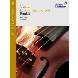 Royal Conservatory Viola Etudes - Levels Preparatory - 4