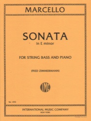 Sonata in E Minor - String Bass and Piano