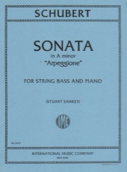 Sonata in A Minor "Arpeggionne" - String Bass and Piano