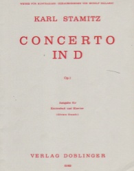 Concerto in D Major, Op. 1 - String Bass and Piano