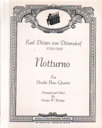 Notturno - String Bass Quartet