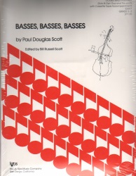 Basses, Basses, Basses (Book/Cassette Tape) - String Bass Duet