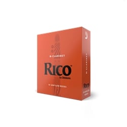 Rico by D'Addario Bb Clarinet Reeds - 10 Count Box