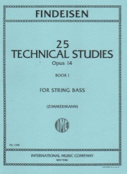 25 Technical Studies, Op. 14, Book 1 - String Bass