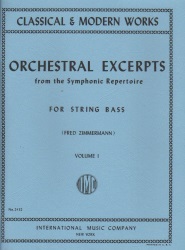 Orchestral Excerpts, Volume 1 - String Bass