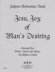 Jesu, Joy of Man's Desiring - Violin, Viola and Piano