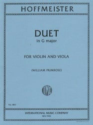 Duet in G major - Violin and Viola Duet