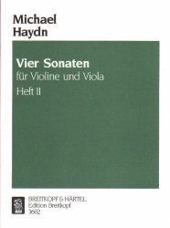 4 Sonatas, Volume 2 (Nos. 3-4) - Violin and Viola Duet