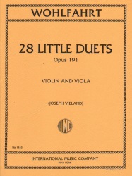 28 Little Duets, Op. 191 - Violin and Viola Duet