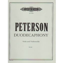 Duodecaphony - Viola and Cello Duet (Score)