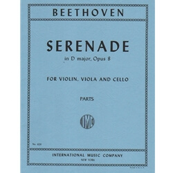 Serenade in D major, Op. 8 - String Trio