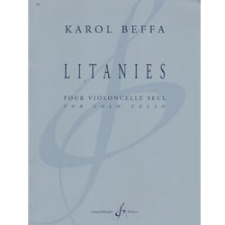 Litanies - Cello Unaccompanied