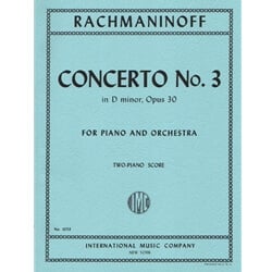 Concerto No. 3 in D Minor, Op. 30 - Piano