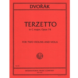 Terzetto (Trio) in C major, Op. 74 - Two Violins and Viola (Parts)