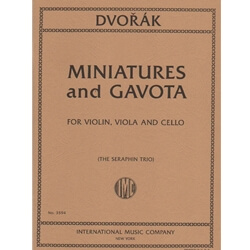 Miniatures and Gavota - Violin, Viola and Cello