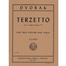 Terzetto (Trio) in C major, Op. 74 - Two Violins and Viola (Score)