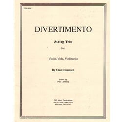 Divertimento - Violin, Viola and Cello