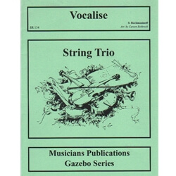 Vocalise - Violin, Viola (or Clarinet) and Cello