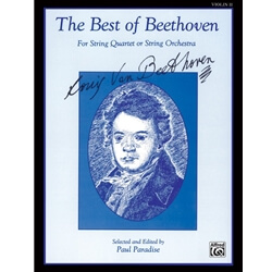 Best of Beethoven for String Quartet or String Orchestra - 2nd Violin Part