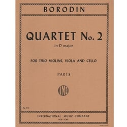 Quartet No. 2 in D major - String Quartet (Parts)