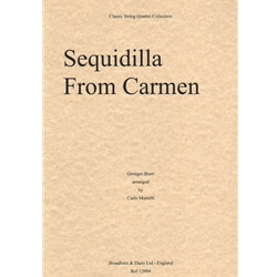 Sequidilla from Carmen - String Quartet (Score)