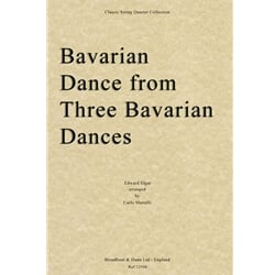 Bavarian Dance from Three Bavarian Dances - String Quartet (Parts)