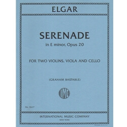 Serenade in E minor, Op. 20 - String Quartet