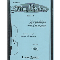 String Masters, Book 3 - Score