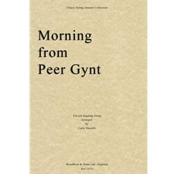 Morning from Peer Gynt - String Quartet (Score)